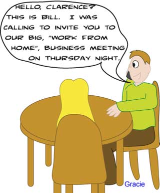 Ruggburns comic work at home business opportunity - network marketing