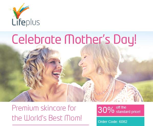 Life Plus Mother's Day April Forever Young Skincare Special