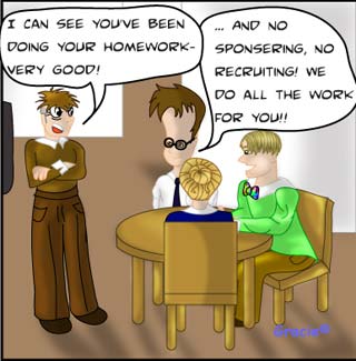 The Ruggburns Episode 4 work at home business opportunity comic network marketing